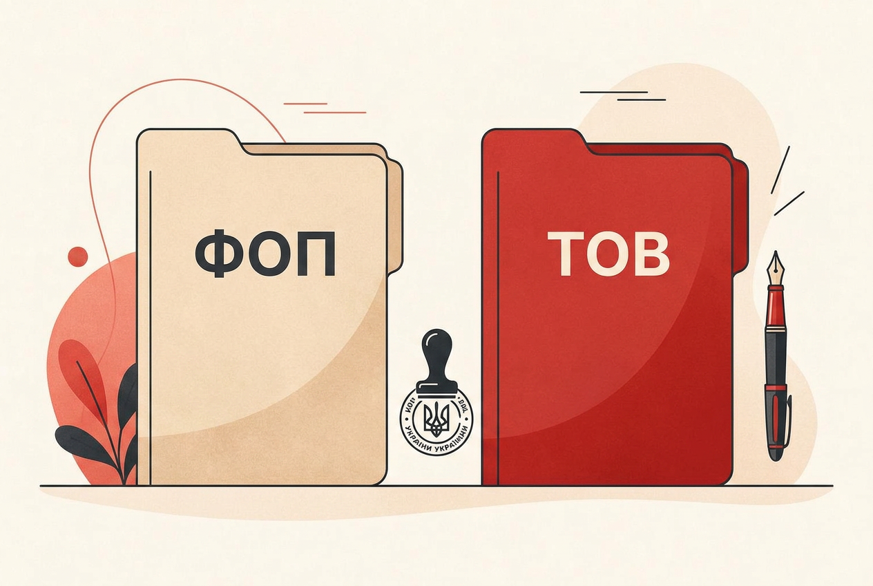 ФОП чи ТОВ у 2026: як обрати форму під ваш бізнес